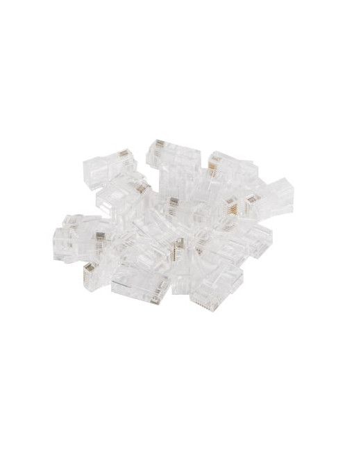 Lanberg | RJ45 Cat. 5/5e UTP Plug 8P8C, 20 pcs | Transparent
