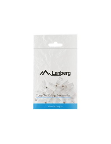 Lanberg | RJ45 Cat. 5/5e UTP Plug 8P8C, 20 pcs | Transparent