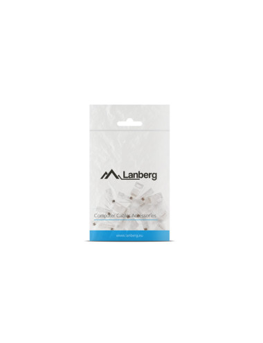 Lanberg | RJ45 Cat. 5/5e UTP Plug 8P8C, 20 pcs | Transparent