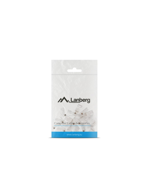 Lanberg | RJ45 Cat. 5/5e UTP Plug 8P8C, 20 pcs | Transparent