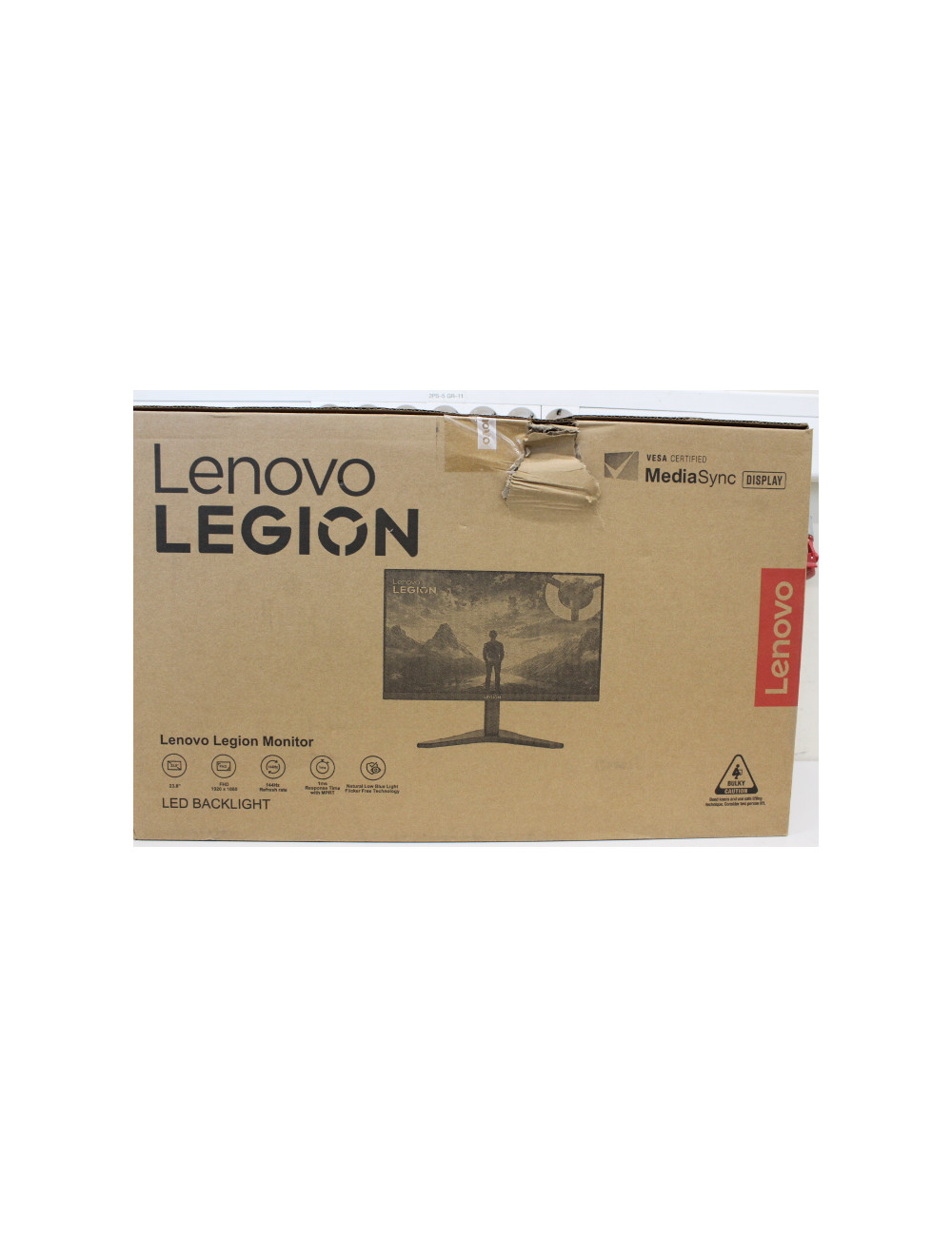 SALE OUT. Lenovo Legion R24s | 24 " | IPS | 16:9 | 144 Hz | 1 ms | 1920 x 1080 pixels | 250 cd/m | HDMI ports quantity 1 | Raven
