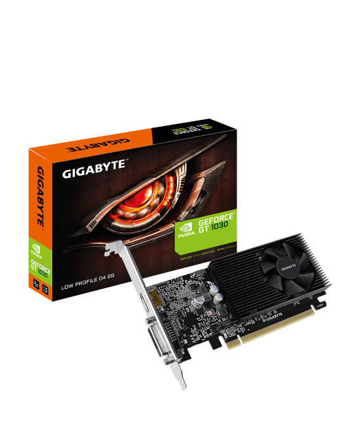 Gigabyte | GV-N1030D4-2GL 1.0 | NVIDIA | 2 GB | GeForce GT 1030 | DDR4 | DVI-D ports quantity 1 | HDMI ports quantity 1 | PCI Ex