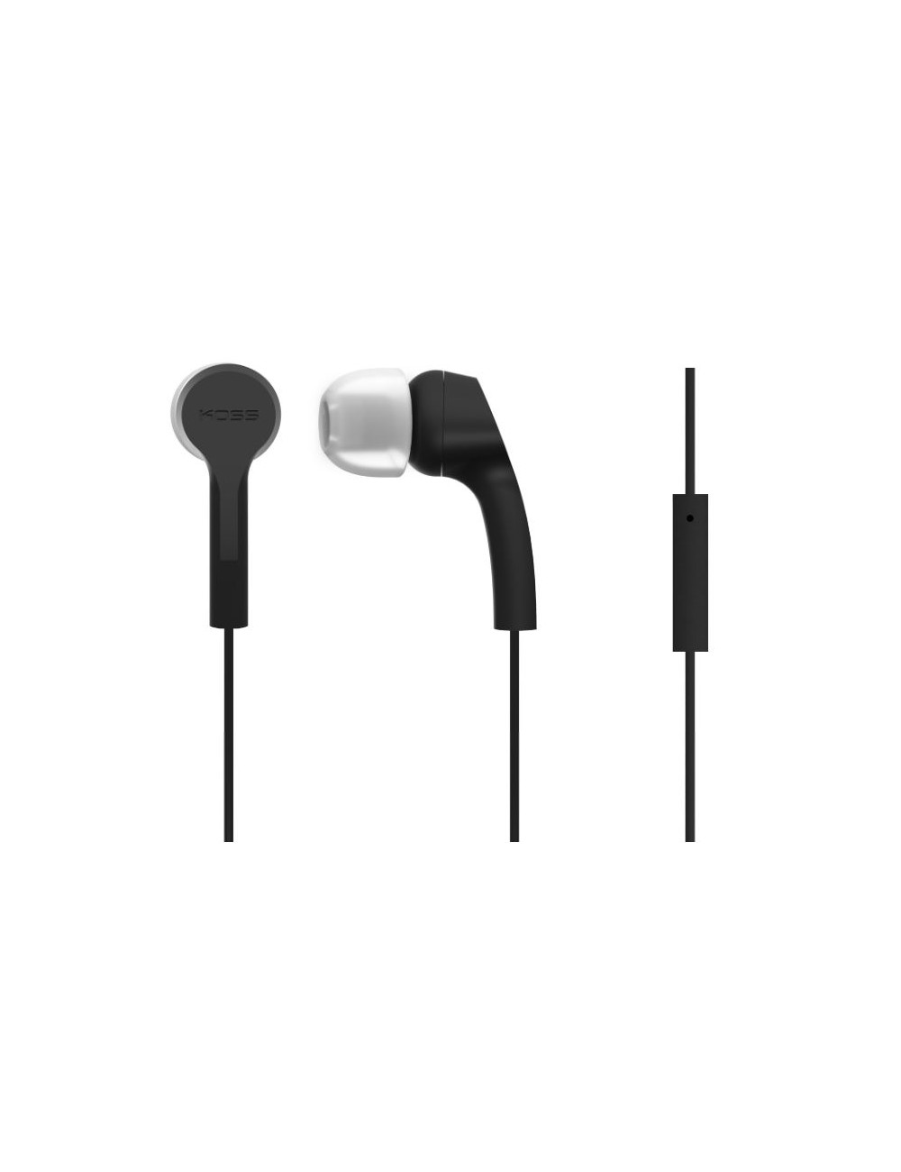 Koss | Headphones | KEB9iK | Wired | In-ear | Microphone | Black