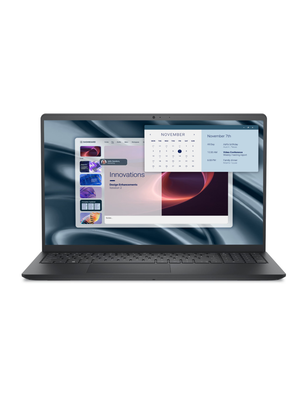 Dell Pro 15 Essential PV15255 | Carbon Black | 15.6 " | FHD | 1920 x 1080 pixels | AMD Ryzen 3 | 7320U | 8 GB | LPDDR5 | Solid-s