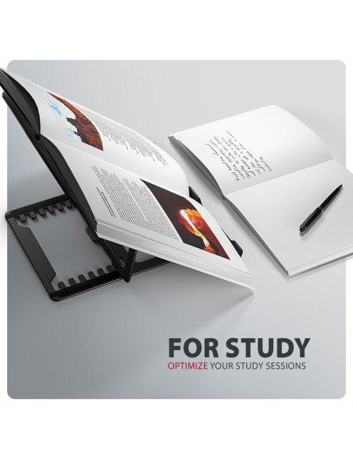 AXAGON STND-LAB stand for laptops and tablets | Adjustable Height, Angle | 10-17.3 " | Maximum weight (capacity) 20 kg | Black