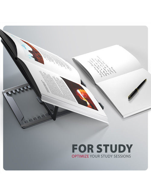 AXAGON STND-LAG stand for laptops and tablets | Adjustable Height, Angle | 10-17.3 " | Maximum weight (capacity) 20 kg | Grey