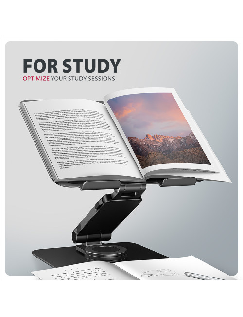 AXAGON STND-LRB stand with 360 rotation for laptops and tablets | Adjustable Height, Angle | 10-17.3 " | Maximum weight (capacit