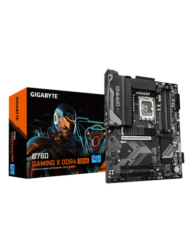 Mainboard|GIGABYTE|Intel B760|LGA 1700|ATX|RAM DDR4-SDRAM|4xSlots|3xNumber of M.2 (M) slots|B760GAMINGXD4GEN5