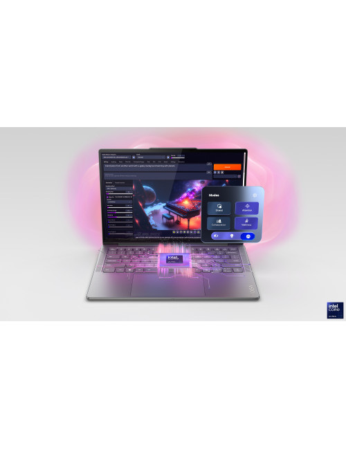 Lenovo Yoga Slim 7 14ILL10 | Luna Grey | 14 " | OLED | WUXGA | 1920 x 1200 pixels | Glossy | Intel Core Ultra 7 | 256V | 16 GB |