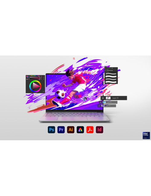 Lenovo Yoga Slim 7 14ILL10 | Luna Grey | 14 " | OLED | WUXGA | 1920 x 1200 pixels | Glossy | Intel Core Ultra 7 | 256V | 16 GB |