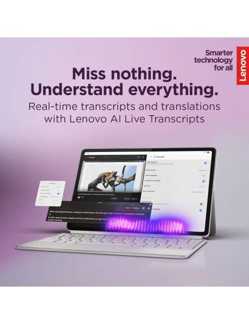 Lenovo Yoga Tab Wi-Fi (without power adapter) | ZAG60208SE | 11.1 " | Seashell | 3200 x 2000 pixels | Qualcomm | Snapdragon 8 Ge