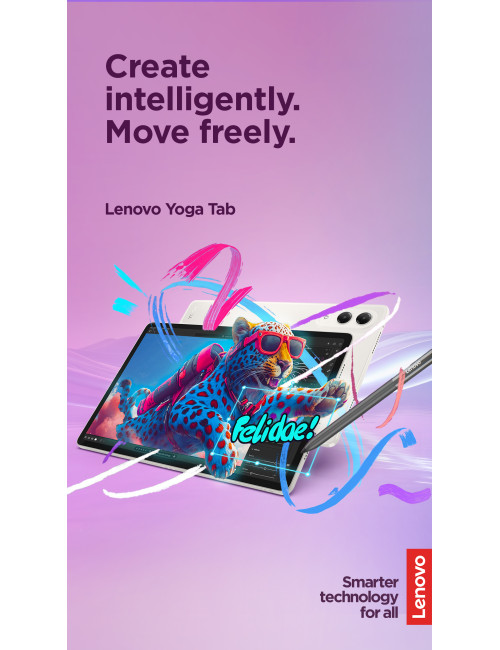 Lenovo Yoga Tab Wi-Fi (without power adapter) | ZAG60208SE | 11.1 " | Seashell | 3200 x 2000 pixels | Qualcomm | Snapdragon 8 Ge