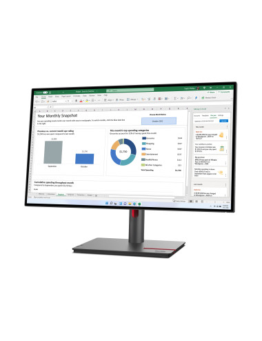 Lenovo | ThinkVision | P27h-30 | 27 " | IPS | QHD | 16:9 | 60 Hz | 6 ms | 2560 x 1440 | 350 cd/m | HDMI ports quantity 1 | Black