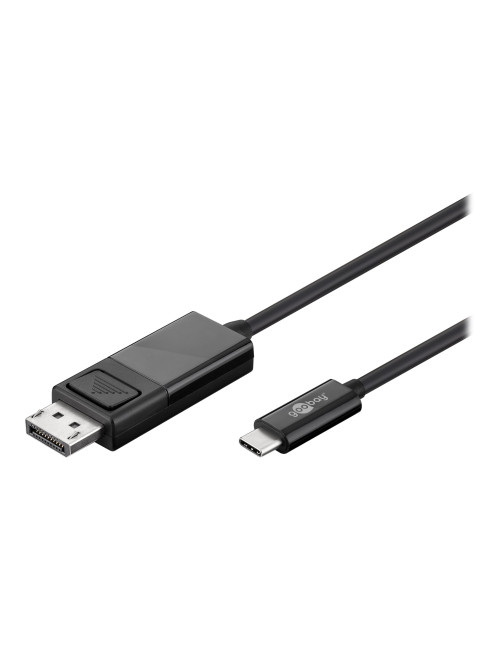 Goobay | USB-C- DisplayPort adapter cable (4k 60 Hz) | 79295 | USB-C male | DisplayPort male | USB-C to DP | 1.2 m