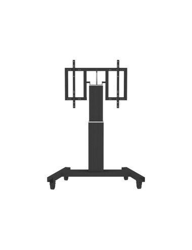 Neomounts Floor stand | PLASMA-M2500TBLACK TV trolley | Adjustable Height, Tilt | 42-100 " | Maximum weight (capacity) 150 kg | 