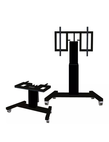 Neomounts Floor stand | PLASMA-M2500TBLACK TV trolley | Adjustable Height, Tilt | 42-100 " | Maximum weight (capacity) 150 kg | 
