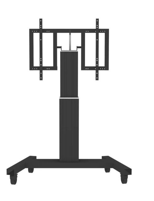 Neomounts Floor stand | PLASMA-M2500TBLACK TV trolley | Adjustable Height, Tilt | 42-100 " | Maximum weight (capacity) 150 kg | 