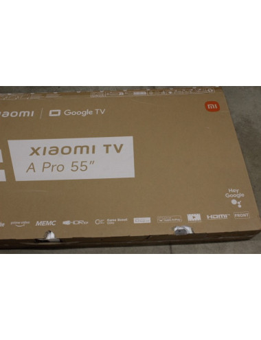 SALE OUT. SALE OUT. Xiaomi QLED TV A Pro 2026 | 55 | Smart TV | Google TV | 4K UHD | DAMAGED PACKAGING