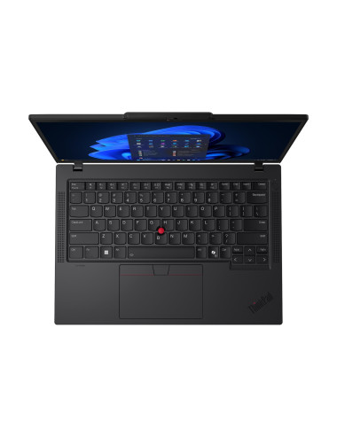 Lenovo ThinkPad T14 G6 Intel | Black | 14 " | IPS | WUXGA | 1920 x 1200 pixels | Anti-glare | Intel Core Ultra 7 | 255U | 32 (2x