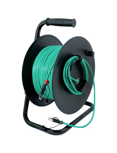 Logilink Network Cable Reel Green CAT 6A S/FTP, 80 m | CQ3080S