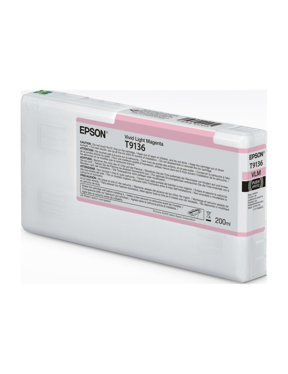Epson Ink Cartridge | T91360N | Ink Cartrige | Vivid Light Magenta