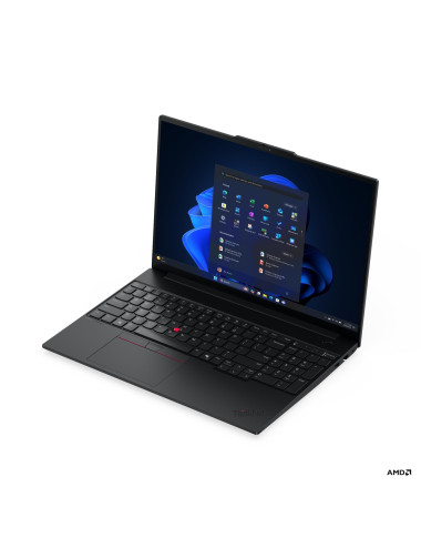 Lenovo ThinkPad E16 G3 AMD | Black | 16 " | IPS | WUXGA | 1920 x 1200 pixels | Anti-glare | AMD Ryzen 7 | 250 | 32 GB | SO-DIMM 