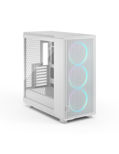 Fractal Design Case | Epoch XL | White TG RGB Clear Tint | ATX | Power supply included No