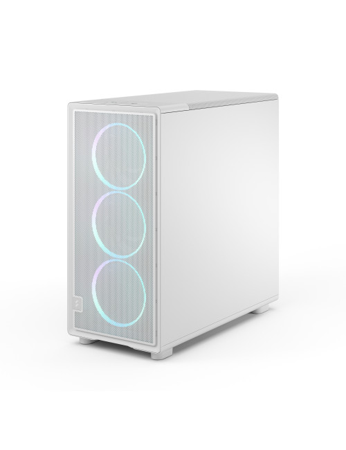 Fractal Design Case | Epoch XL | White TG RGB Clear Tint | ATX | Power supply included No