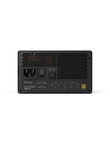 Fractal Design Power Supply, Black | Ion 3 Gold | 850 W