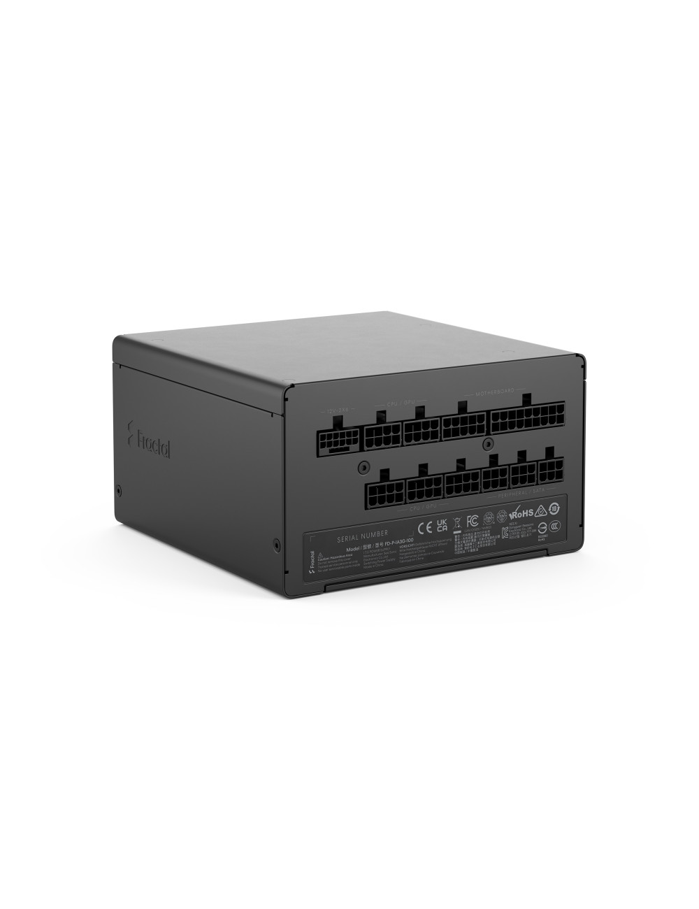 Fractal Design Power Supply, Black | Ion 3 Gold | 1000 W