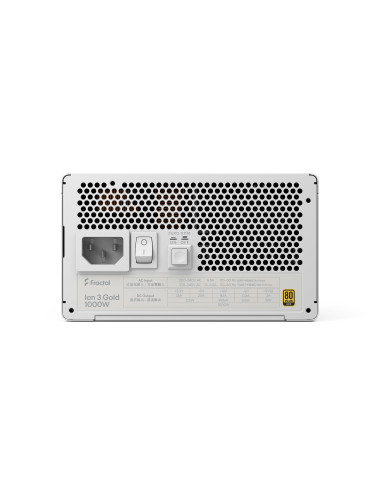 Fractal Design Power Supply, White | Ion 3 Gold | 1000 W