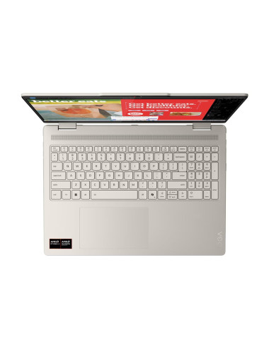 Lenovo Yoga 7 2-in-1 16AKP10 | Seashell | 16 " | OLED | Touchscreen | 2.8K WQXGA+ | 2880 x 1800 pixels | AMD Ryzen AI 7 | 350 | 