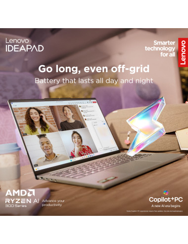 Lenovo IdeaPad Slim 5 14ARP10 14 WUXGA AMD R5 7535HS/16GB/512GB/AMD Radeon 660M/WIN11 Home/ENG Backlit kbd/Luna Grey/2Y Warranty