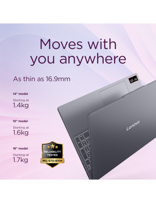 Lenovo IdeaPad Slim 3 15AMN8 | Arctic Grey | 15.6 " | TN | FHD | 1920 x 1080 pixels | Anti-glare | AMD Ryzen 3 | 7320U | 16 GB |