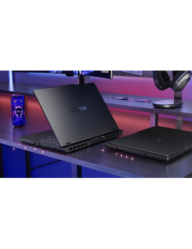 Lenovo Legion Pro 5 16IAX10H | Eclipse Black | 16 " | OLED | WQXGA | 2560 x 1600 pixels | Intel Core Ultra 9 | 275HX | 32 (2x16G