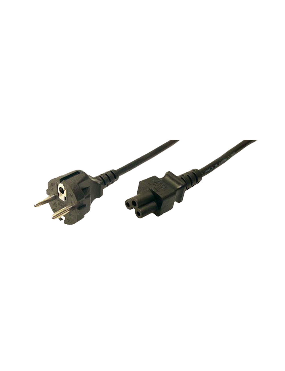 LogiLink Power cord, safety plug male to IEC C5 female, 1.80m, black ACC 1.8 m