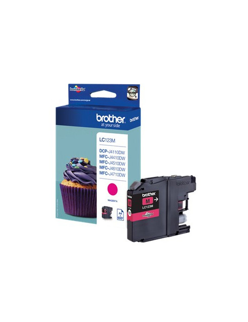 Brother LC123M | Ink Cartridge | Magenta