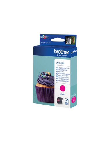 Brother LC123M | Ink Cartridge | Magenta