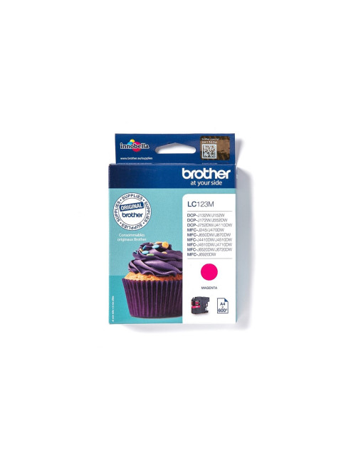 Brother LC123M | Ink Cartridge | Magenta