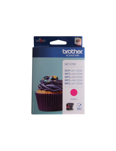 Brother LC123M | Ink Cartridge | Magenta
