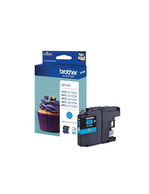 Brother LC123C | Ink Cartridge | Cyan