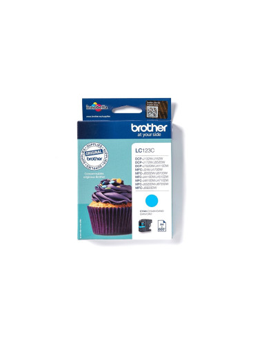 Brother LC123C | Ink Cartridge | Cyan
