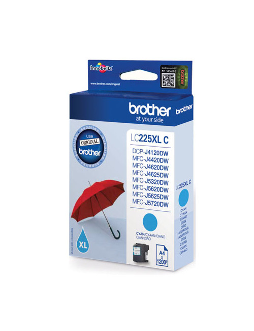 Brother LC-225XLC | Ink Cartridge | Cyan