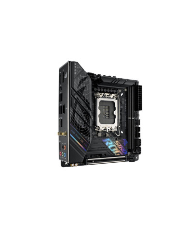 Asus | ROG STRIX B760-I GAMING WIFI | Processor family Intel | Processor socket LGA1700 | DDR5 SDRAM | Supported hard disk drive