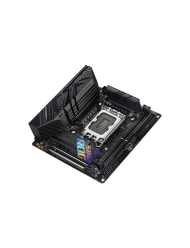 Asus | ROG STRIX B760-I GAMING WIFI | Processor family Intel | Processor socket LGA1700 | DDR5 SDRAM | Supported hard disk drive