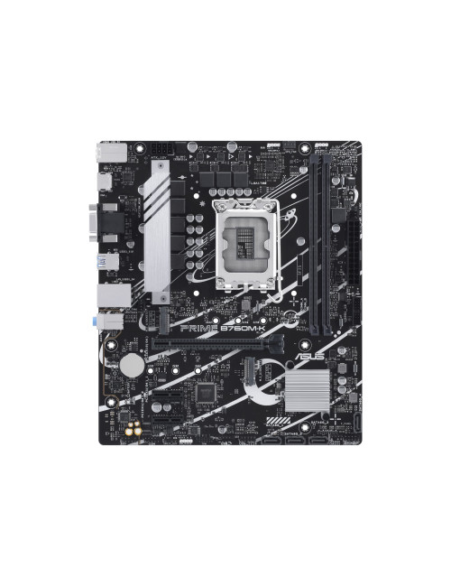 Asus | PRIME B760M-K | Processor family Intel | Processor socket LGA1700 | DDR5 DIMM | Number of SATA connectors 4