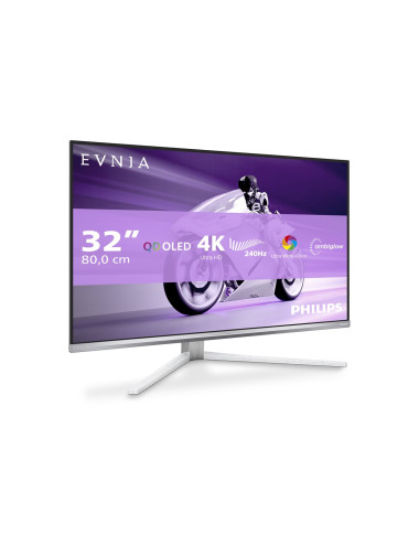 Philips | 32M2N8900/00 | 32 " | OLED | 16:9 | 240 Hz | 0.03 ms | 3840 x 2160 pixels | 250 cd/m | HDMI ports quantity 2 | White