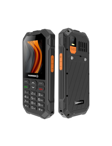 Hammer 6 LTE | Black | 2.4 " | IPS | 48 MB | 128 MB | Dual SIM | Nano SIM | 3G | Bluetooth | 2.1 | USB version Type-C | Built-in