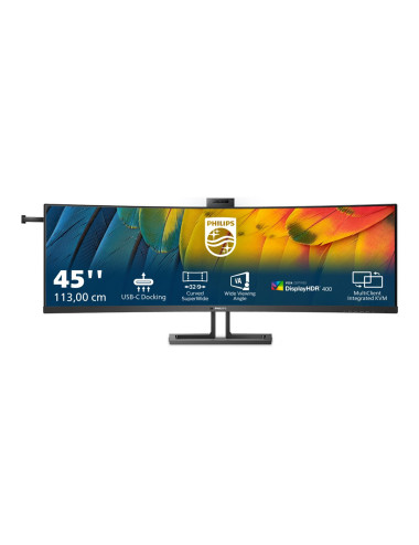 Philips | Curved Business Monito | 45B1U6900CH/00 | 44.5 " | VA | QHD | 32:9 | 60 Hz | 4 ms | 5120 x 1440 | 450 cd/m | HDMI port