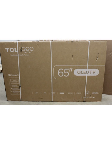 SALE OUT. TCL 4K QLED TV | 65T8C | 65 | Smart TV | Google TV | DAMAGED PACKAGING